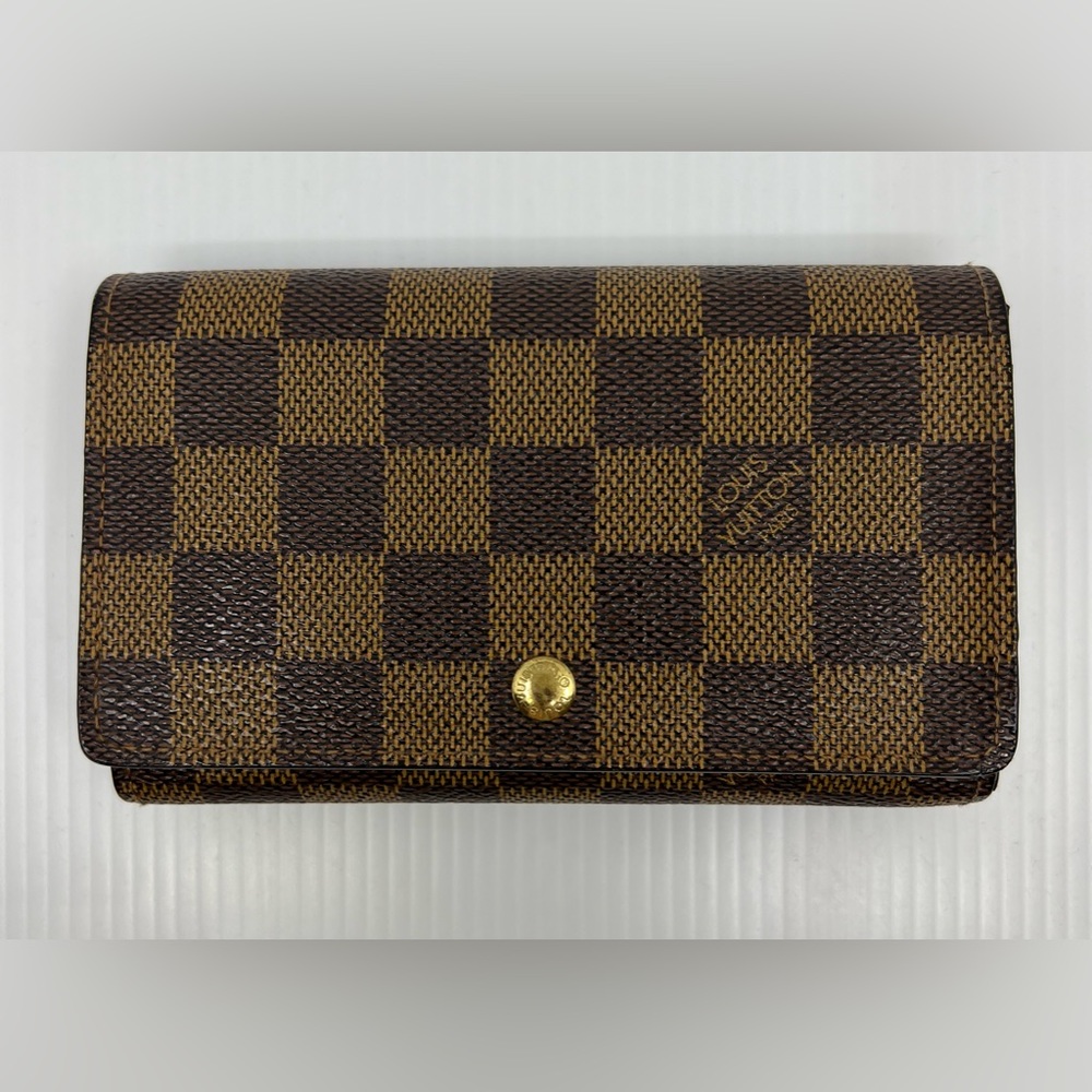 Louis Vuitton Damier Ebene Porte-Monnaie Tresor Wallet